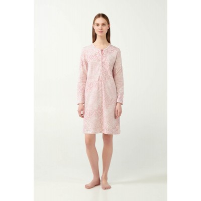 Λεοπάρ Νυχτικό Φούτερ με Πατιλέτα ROSE ELEGANCE (21391-ROSE ELEGANCE)