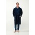 Μακριά Σταυρωτή Fleece Ρόμπα με Πέτο BLUE (21629-BLUE)