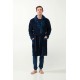 Μακριά Σταυρωτή Fleece Ρόμπα με Πέτο BLUE (21629-BLUE) Μακριά Σταυρωτή Fleece Ρόμπα με Πέτο BLUE (21629-BLUE)