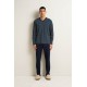 Ανδρική Βαμβακερή Πυτζάμα με V BLUE (25651-BLUE) Ανδρική Βαμβακερή Πυτζάμα με V BLUE (25651-BLUE)