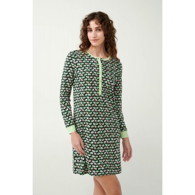 Σμαραγδί Νυχτικό με Ελέφαντες GREEN TIMBER (21320-GREEN TIMBER)