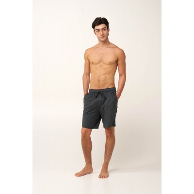Βαμβακερό Ανδρικό Κοντό Παντελόνι DARK GRAY (24796-DARK GRAY)