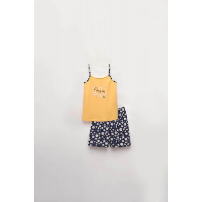 Παιδική Πυτζάμα για Κορίτσι YELLOW FLAX (16209-YELLOW FLAX)