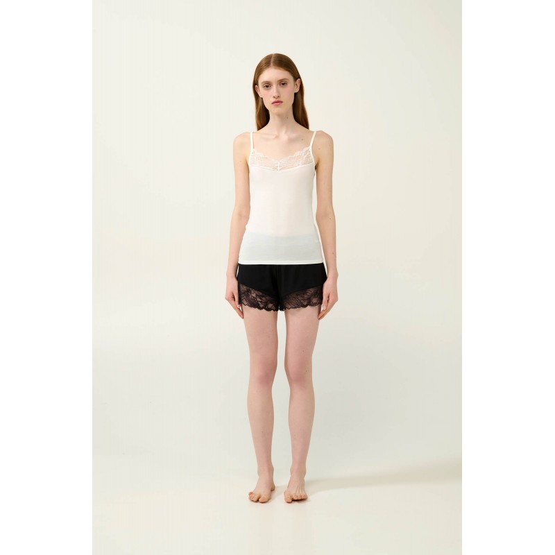 Micromodal Γυναικείο Φανελάκι με Τιράντες CREAM (23826-CREAM) Micromodal Γυναικείο Φανελάκι με Τιράντες CREAM (23826-CREAM)