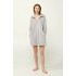 Γυναικεία Fleece Ρόμπα με Φερμουάρ GRAY SILVER (23282-GRAY SILVER)