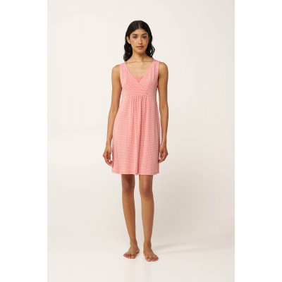 Micromodal Νυχτικό Εγκυμοσύνης και Θηλασμού PINK TAN (24064-PINK TAN)