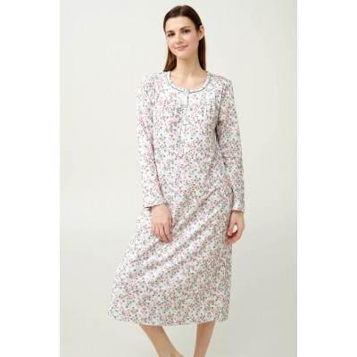 Γυναικείο Φούτερ Νυχτικό με Κουμπιά GREEN FROSTY (23253-GREEN FROSTY)