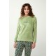 Πράσινη Πυτζάμα με Ελέφαντες GREEN FOAM (21325-GREEN FOAM) Πράσινη Πυτζάμα με Ελέφαντες GREEN FOAM (21325-GREEN FOAM)