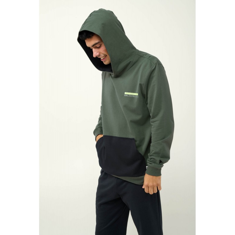 Ανδρική Φούτερ Φόρμα με Κουκούλα GREEN DUCK (23722-GREEN DUCK) Ανδρική Φούτερ Φόρμα με Κουκούλα GREEN DUCK (23722-GREEN DUCK)