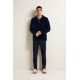 Ανδρική Fleece Ζακέτα με Φερμουάρ BLUE (25656-BLUE) Ανδρική Fleece Ζακέτα με Φερμουάρ BLUE (25656-BLUE)