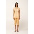 Γυναικεία Πυτζάμα με Κάπρι Παντελόνι YELLOW SUN (24052-YELLOW SUN)