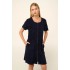 Μονόχρωμο Frottee Φόρεμα Θαλάσσης με Φερμουάρ BLUE (22534-BLUE)