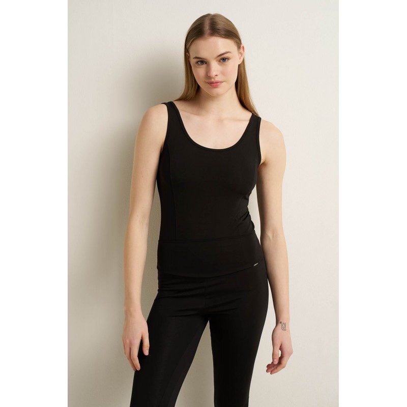 Γυναικείο Αμάνικο Punto Φανελάκι BLACK (25172-BLACK) Γυναικείο Αμάνικο Punto Φανελάκι BLACK (25172-BLACK)