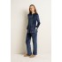 Γυναικεία Velvet Φόρμα με Κουκούα BLUE INDIGO (25115-BLUE INDIGO)