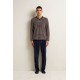 Ανδρική Velvet Πυτζάμα με V BLUE BLAZER (25690-BLUE BLAZER) Ανδρική Velvet Πυτζάμα με V BLUE BLAZER (25690-BLUE BLAZER)