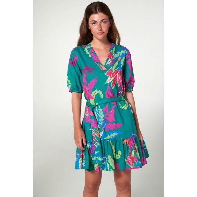 Φόρεμα με Κοντό Μανίκι GREEN BAY (20420-GREEN BAY)