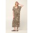 Καφτάνι από Viscose με Μαροκέν Patchwork Μοτίβο GREEN JULIET (22483-GREEN JULIET)
