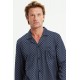 Ανδρική Βαμβακερή Κουμπωτή Πυτζάμα BLUE (23676-BLUE) Ανδρική Βαμβακερή Κουμπωτή Πυτζάμα BLUE (23676-BLUE)