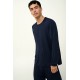 Ανδρική Πυτζάμα Micromodal με Μανσέτες BLUE BLAZER (23850-BLUE BLAZER) Ανδρική Πυτζάμα Micromodal με Μανσέτες BLUE BLAZER (23850-BLUE BLAZER)
