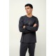 ΠΥΖΑΜΑ 50pct ΒΑΜΒΑΚΙ - 50pct ΜΟΝΤΑΛ DARK GRAY (23981-DARK GRAY) ΠΥΖΑΜΑ 50pct ΒΑΜΒΑΚΙ - 50pct ΜΟΝΤΑΛ DARK GRAY (23981-DARK GRAY)