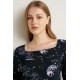 Μακρύ Micromodal Νυχτικό BLUE (25112-BLUE)