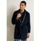 Ανδρική Fleece Σταυρωτή Ρόμπα BLUE (25665-BLUE) Ανδρική Fleece Σταυρωτή Ρόμπα BLUE (25665-BLUE)