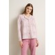 Γυναικεία Κουμπωτή Βαμβακερή Πυτζάμα PINK CYCLAMEN (25242-PINK CYCLAMEN)