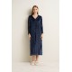 Lounge Velvet Μακρύ Φόρεμα BLUE INDIGO (25116-BLUE INDIGO) Lounge Velvet Μακρύ Φόρεμα BLUE INDIGO (25116-BLUE INDIGO)