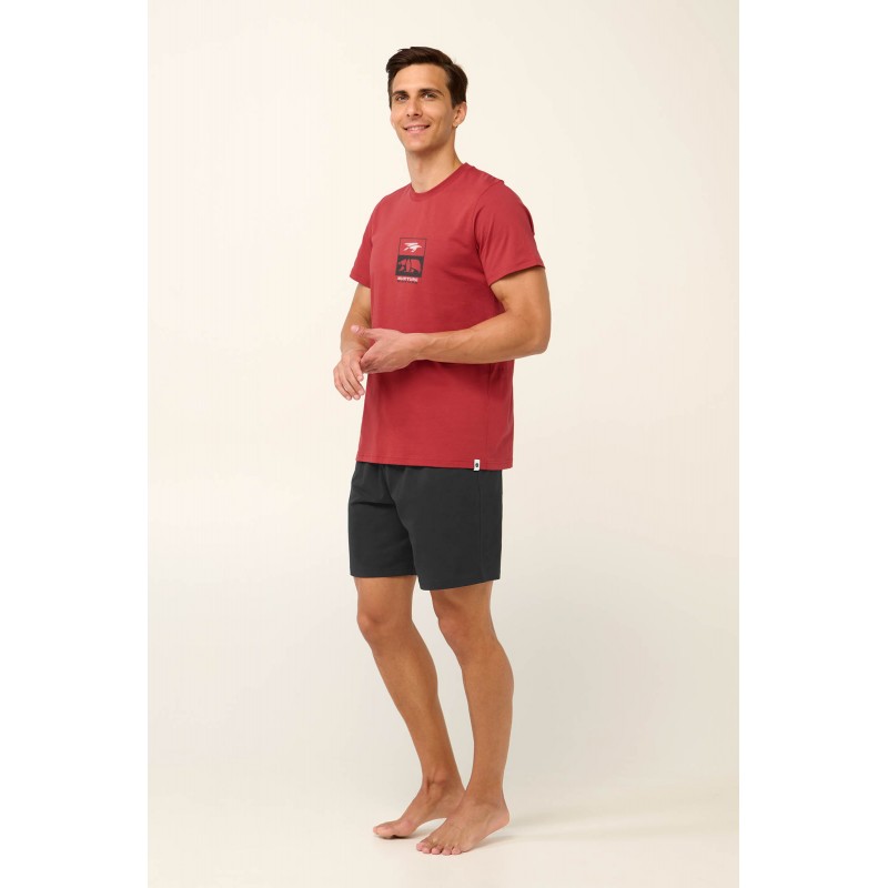 Βαμβακερή Ανδρική Πυτζάμα με Τύπωμα RED HOT PEPPER (24907-RED HOT PEPPER) Βαμβακερή Ανδρική Πυτζάμα με Τύπωμα RED HOT PEPPER (24907-RED HOT PEPPER)