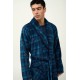 Μακριά Ανδρική Καρό Ρόμπα BLUE (23791-BLUE) Μακριά Ανδρική Καρό Ρόμπα BLUE (23791-BLUE)