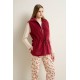 Γυναικείο Fleece Γιλέκο με Φερμουάρ RED KARANDA (25209-RED KARANDA) Γυναικείο Fleece Γιλέκο με Φερμουάρ RED KARANDA (25209-RED KARANDA)