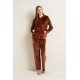Γυναικείο Velvet Lounge Σετ με Κουκούλα ORANGE RUST (25189-ORANGE RUST) Γυναικείο Velvet Lounge Σετ με Κουκούλα ORANGE RUST (25189-ORANGE RUST)