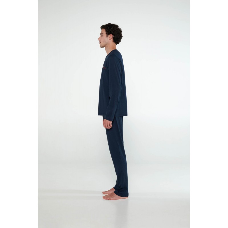 Πυτζάμα με Μακρύ Μανίκι BLUE OXFORD (19920-BLUE OXFORD) Πυτζάμα με Μακρύ Μανίκι BLUE OXFORD (19920-BLUE OXFORD)