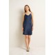 Νυχτικό Σατέν με Τιράντες BLUE RAF (25125-BLUE RAF) Νυχτικό Σατέν με Τιράντες BLUE RAF (25125-BLUE RAF)