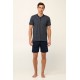 Βαμβακερή Ανδρική Πυτζάμα με Πατιλέτα BLUE (22683-BLUE) Βαμβακερή Ανδρική Πυτζάμα με Πατιλέτα BLUE (22683-BLUE)