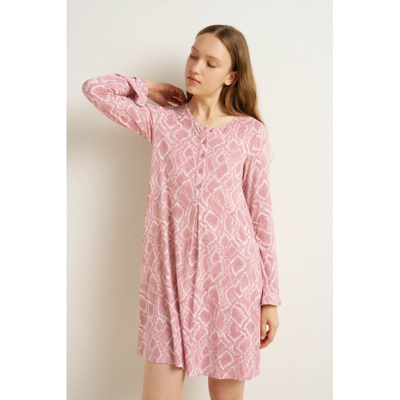 Micromodal Νυχτικό Εγκυμοσύνης και Θηλασμού PINK ZEPHYR (25031-PINK ZEPHYR) Micromodal Νυχτικό Εγκυμοσύνης και Θηλασμού PINK ZEPHYR (25031-PINK ZEPHYR)