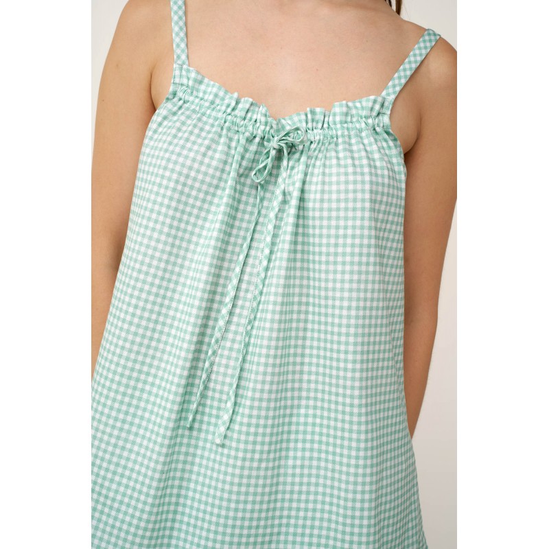 Βαμβακερό Kαρό Baby Doll GREEN HARBOR (24359-GREEN HARBOR) Βαμβακερό Kαρό Baby Doll GREEN HARBOR (24359-GREEN HARBOR)
