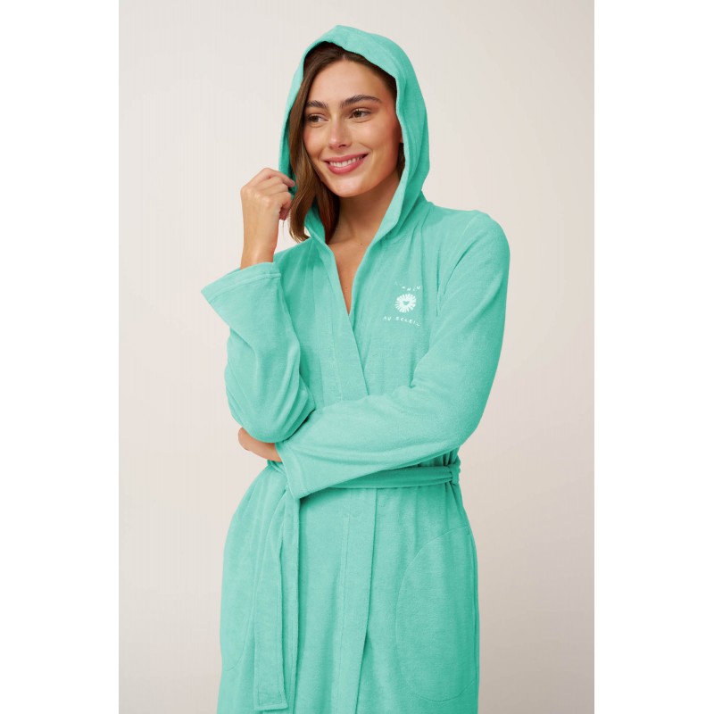 Σταυρωτή Γυναικεία Frottee Ρόμπα AQUA SKY (24504-AQUA SKY) Σταυρωτή Γυναικεία Frottee Ρόμπα AQUA SKY (24504-AQUA SKY)