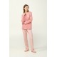 Χειμερινό Γυναικείο Σετ 3 Τεμαχίων PINK TAN (23316-PINK TAN) Χειμερινό Γυναικείο Σετ 3 Τεμαχίων PINK TAN (23316-PINK TAN)