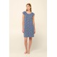 Καλοκαιρινό Νυχτικό Micromodal με Σούρες BLUE RAF (22053-BLUE RAF) Καλοκαιρινό Νυχτικό Micromodal με Σούρες BLUE RAF (22053-BLUE RAF)