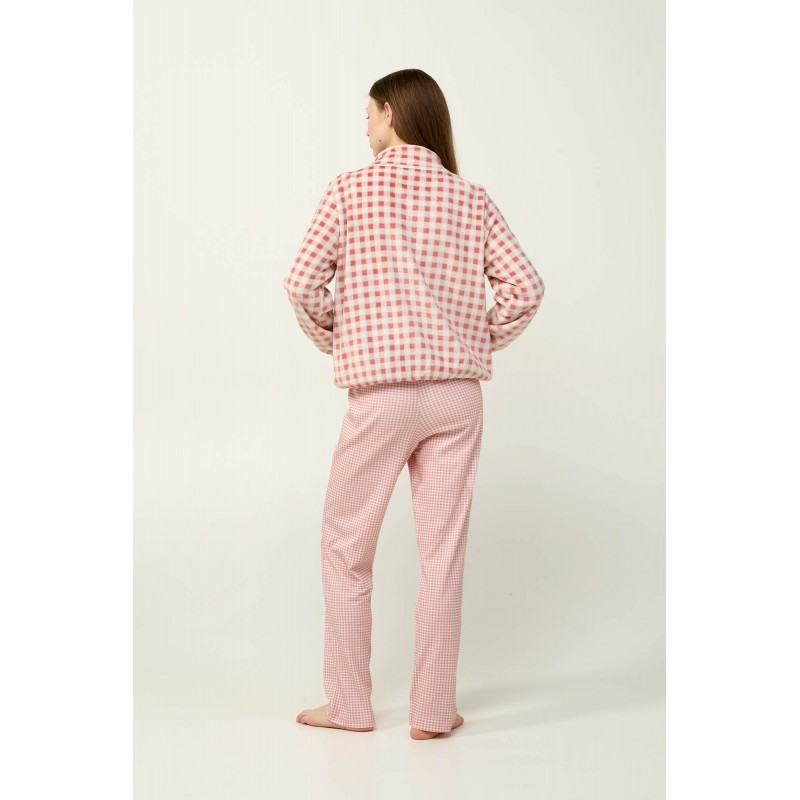 Γυναικεία Fleece Ρόμπα με Φερμουάρ PINK TAN (23322-PINK TAN) Γυναικεία Fleece Ρόμπα με Φερμουάρ PINK TAN (23322-PINK TAN)