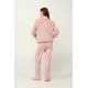 Γυναικεία Fleece Ρόμπα με Φερμουάρ PINK TAN (23322-PINK TAN) Γυναικεία Fleece Ρόμπα με Φερμουάρ PINK TAN (23322-PINK TAN)