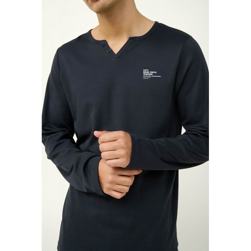Ανδρική Βαμβακερή Πυτζάμα DARK GRAY (23626-DARK GRAY) Ανδρική Βαμβακερή Πυτζάμα DARK GRAY (23626-DARK GRAY)