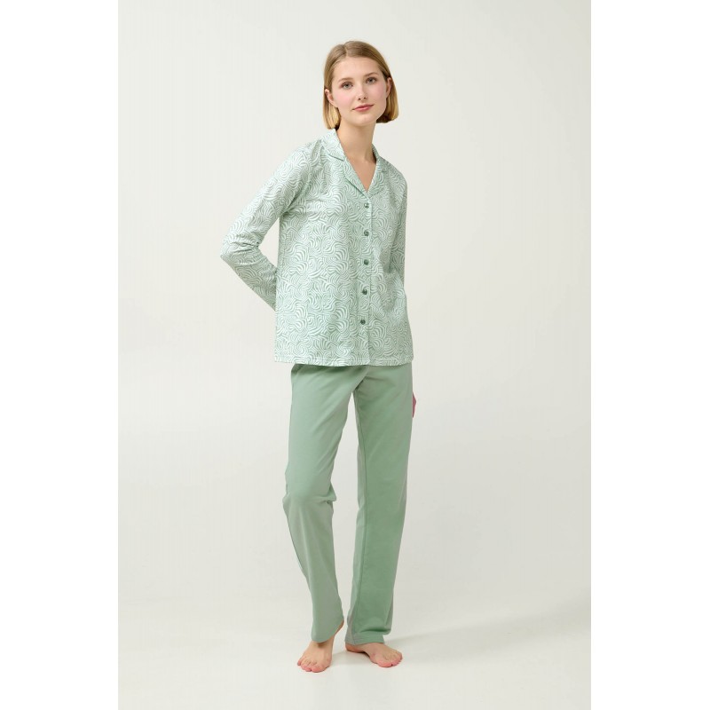 Γυναικεία Κουμπωτή Φούτερ Πυτζάμα GREEN FROSTY (23262-GREEN FROSTY) Γυναικεία Κουμπωτή Φούτερ Πυτζάμα GREEN FROSTY (23262-GREEN FROSTY)