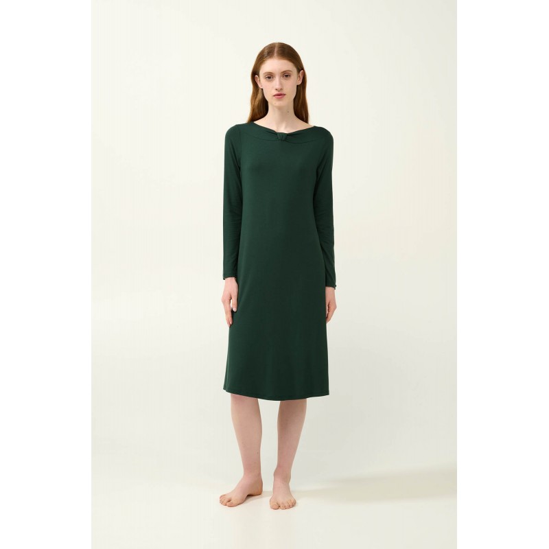 Μονόχρωμο Γυναικείο Νυχτικό Micromodal GREEN TIMBER (23004-GREEN TIMBER) Μονόχρωμο Γυναικείο Νυχτικό Micromodal GREEN TIMBER (23004-GREEN TIMBER)