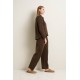 Γυναικείο Viscose Jacket με Φερμουάρ BROWN (25160-BROWN) Γυναικείο Viscose Jacket με Φερμουάρ BROWN (25160-BROWN)