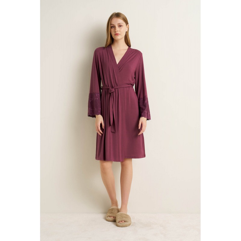 Σταυρωτή Γυναικεία Ρόμπα Micromodal MAUVE MISTY (25076-MAUVE MISTY) Σταυρωτή Γυναικεία Ρόμπα Micromodal MAUVE MISTY (25076-MAUVE MISTY)