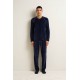 Ανδρική Velvet Πυτζάμα με V BLUE BLAZER (25694-BLUE BLAZER) Ανδρική Velvet Πυτζάμα με V BLUE BLAZER (25694-BLUE BLAZER)