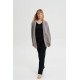 Ζακέτα με Τσέπες GRAY MAUVE (70083-GRAY MAUVE)