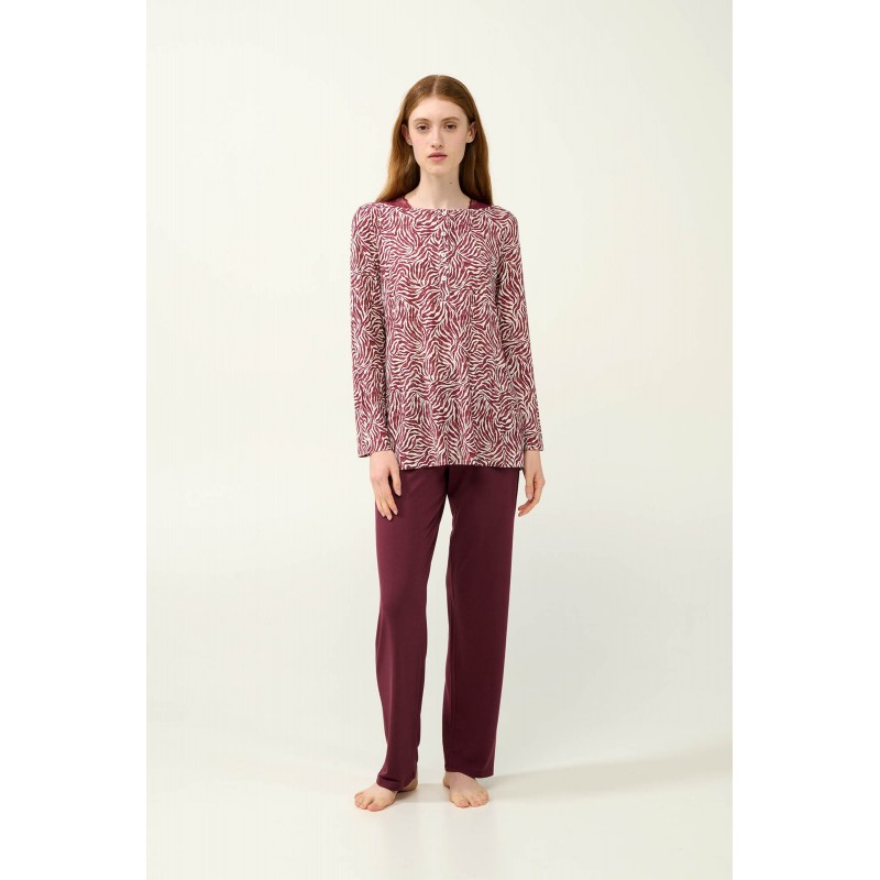 Γυναικεία Πυτζάμα Micromodal με Πατιλέτα RED WINDSOR (23041-RED WINDSOR) Γυναικεία Πυτζάμα Micromodal με Πατιλέτα RED WINDSOR (23041-RED WINDSOR)